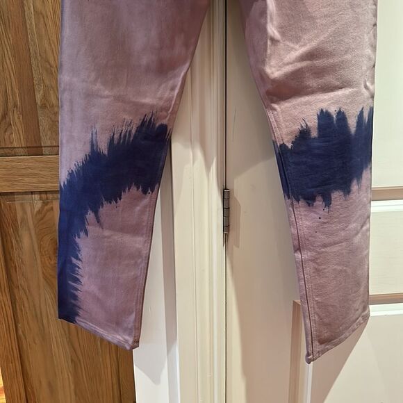 🎀SSENSE COLLINA STRADA tie dye straight leg jeans small - Picture 9 of 15